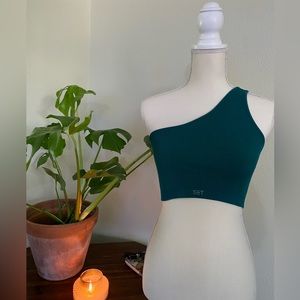 SET Active Sculpt-flex® Ribbed One Shoulder Bra - Mojito - XL